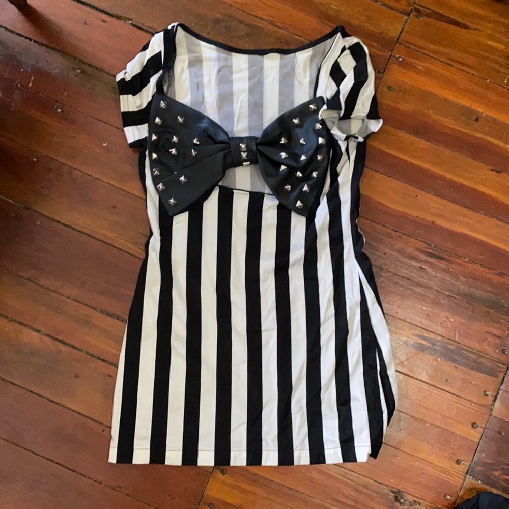 Reversible mini dress